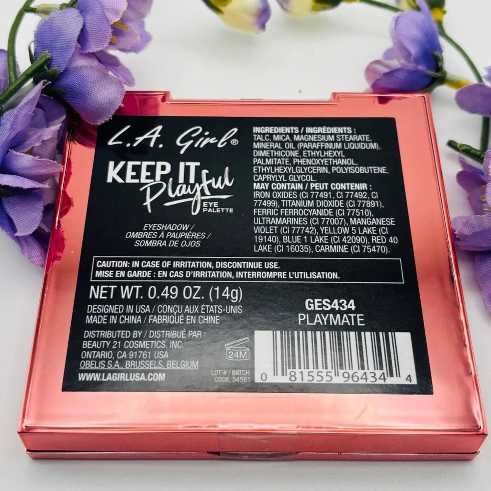 L.A. Girl Keep It Playful Eye Palette-Playmate-9 Colors-Matte/Shimmer